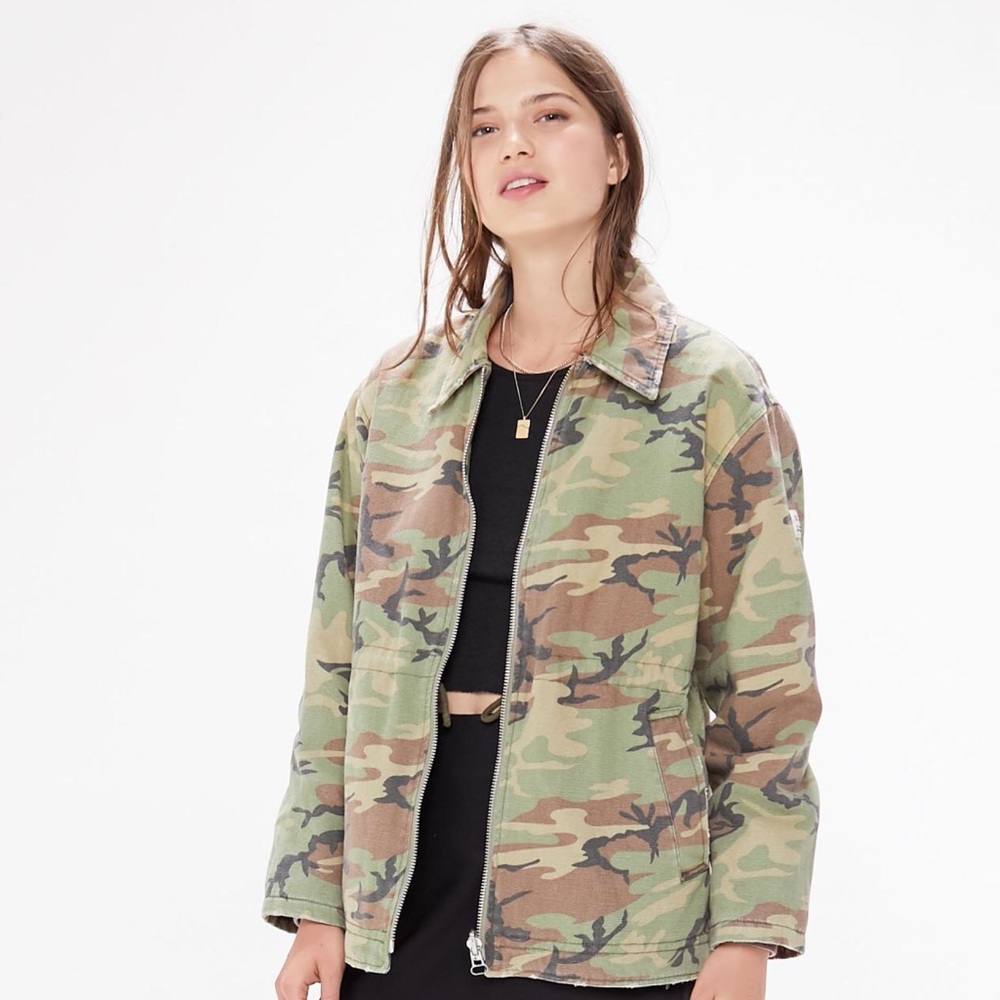 BDG Camo Canvas Jacket